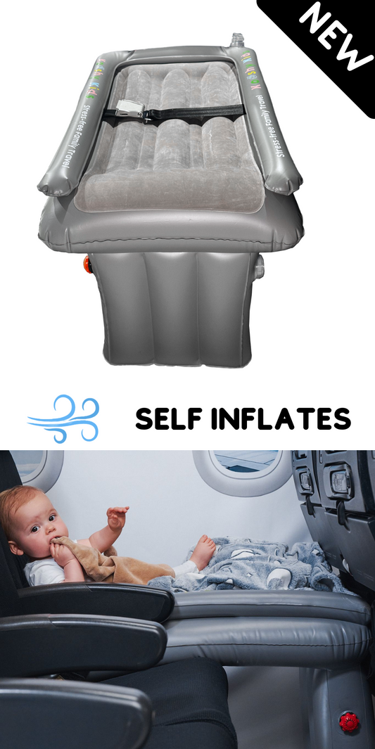 SELF-INFLATING Kooshy Kids Sky Bunk