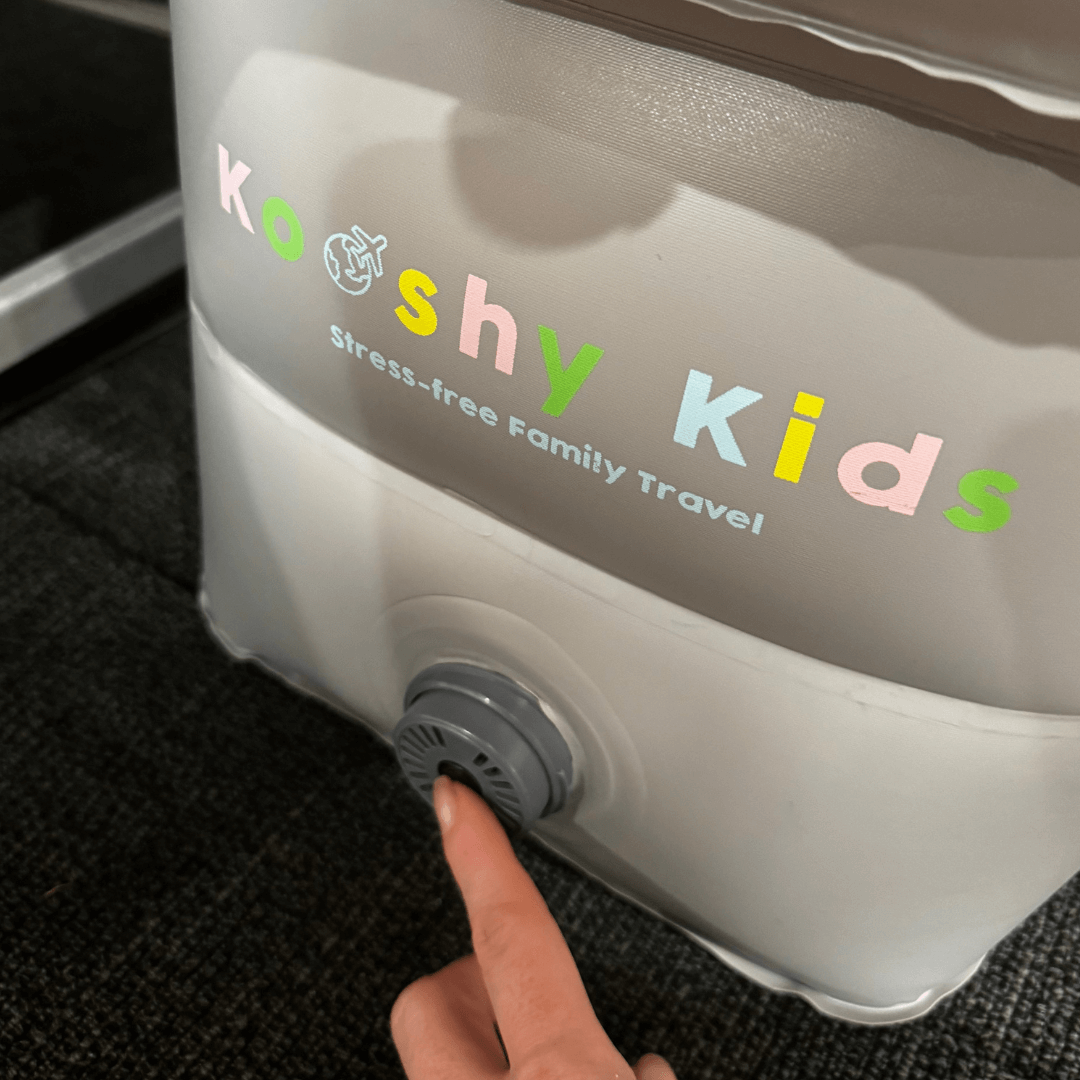 SELF-INFLATING Kooshy Kids Kooshion
